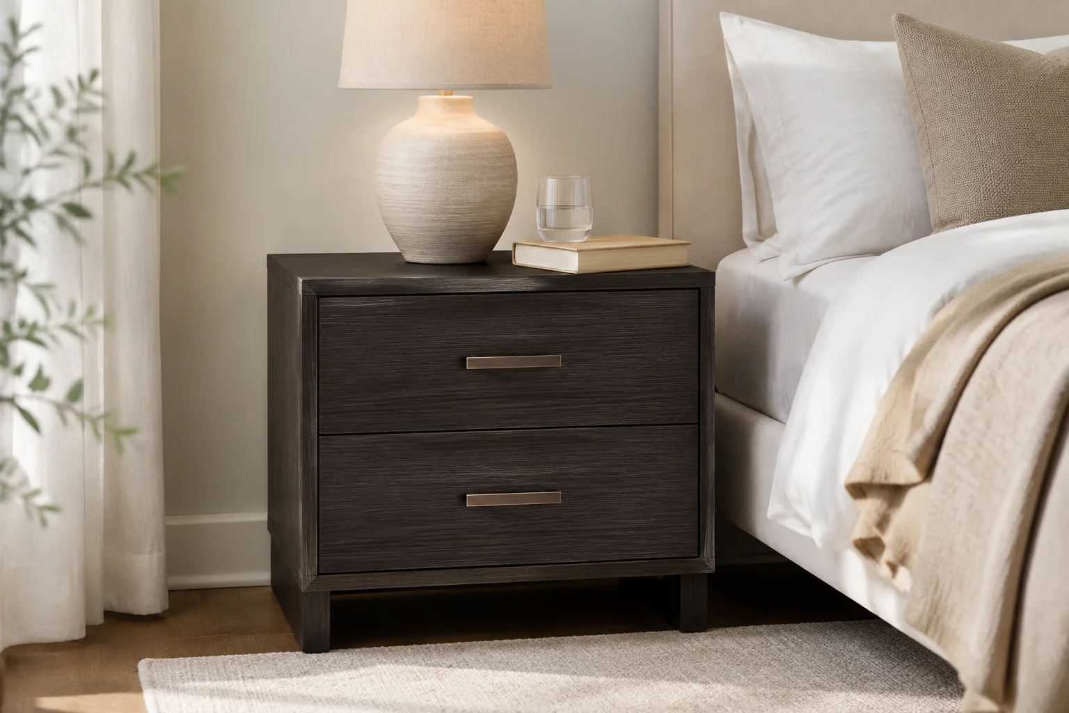 Two-Drawer Nightstand - Image 3
