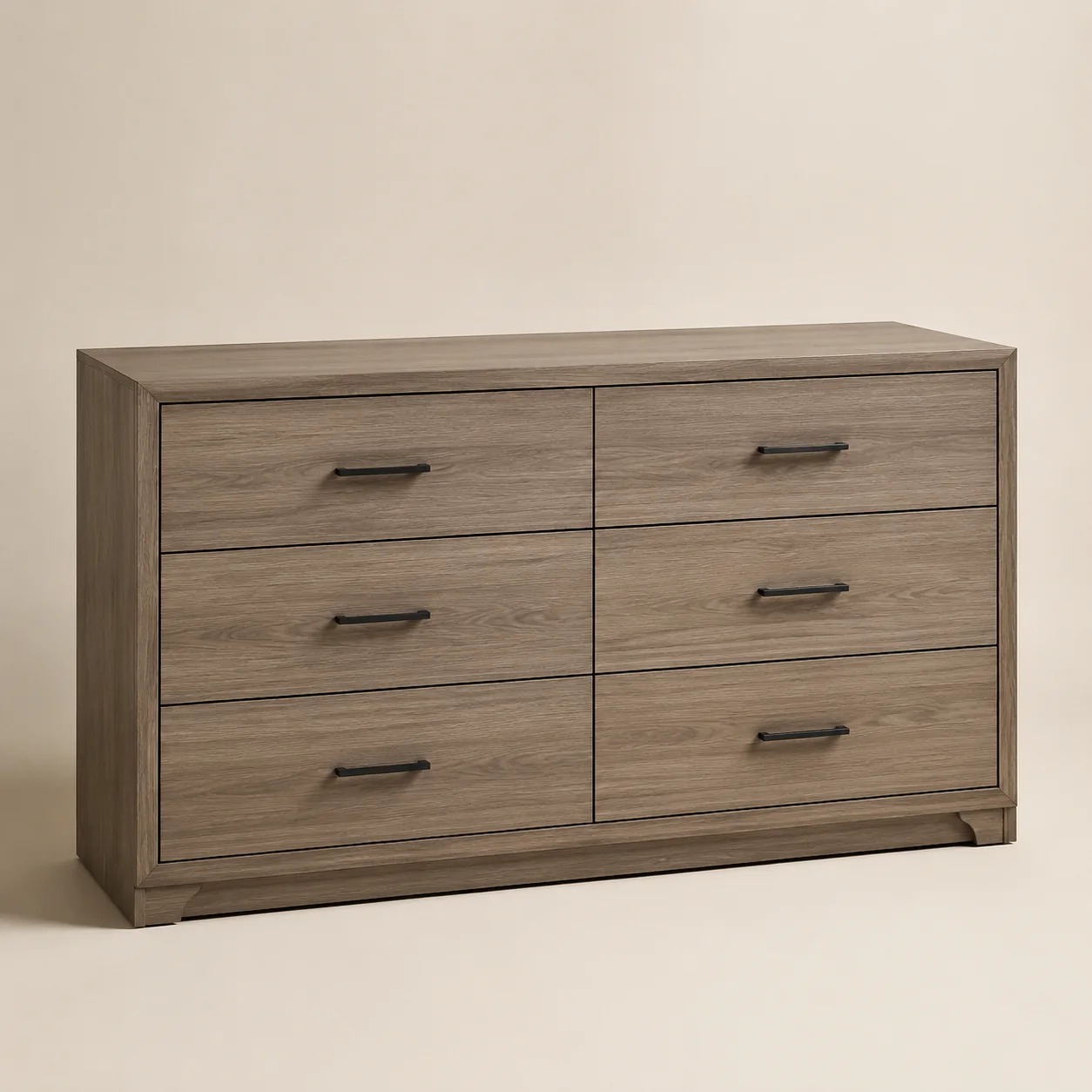 Six-Drawer Bedroom Dresser