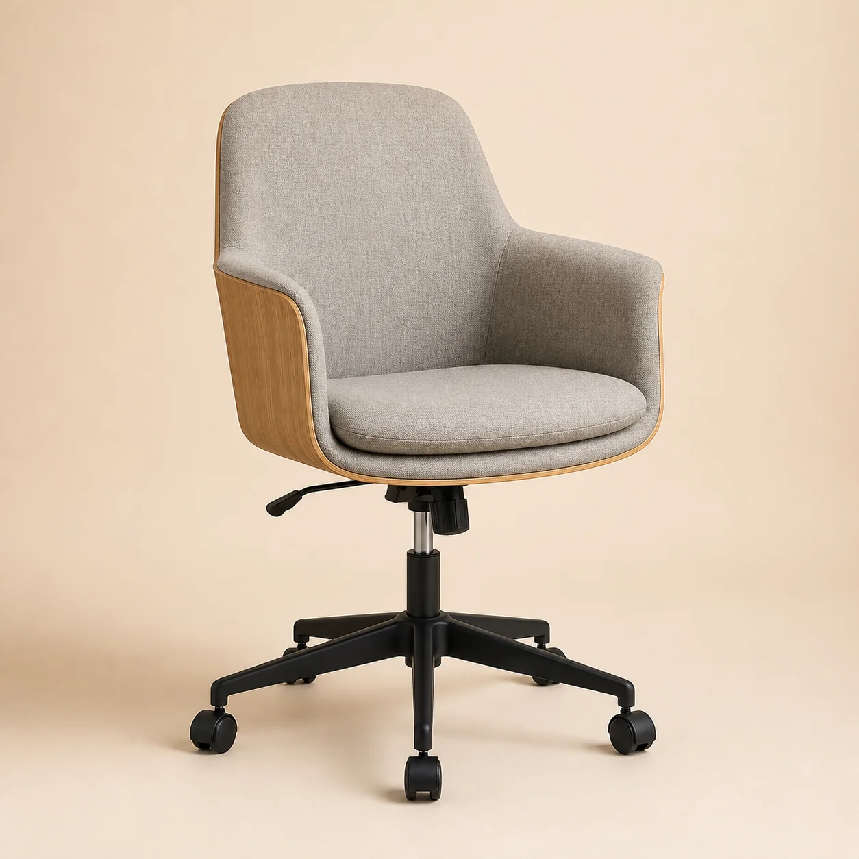 Ergonomic Upholstered Desk Chair
