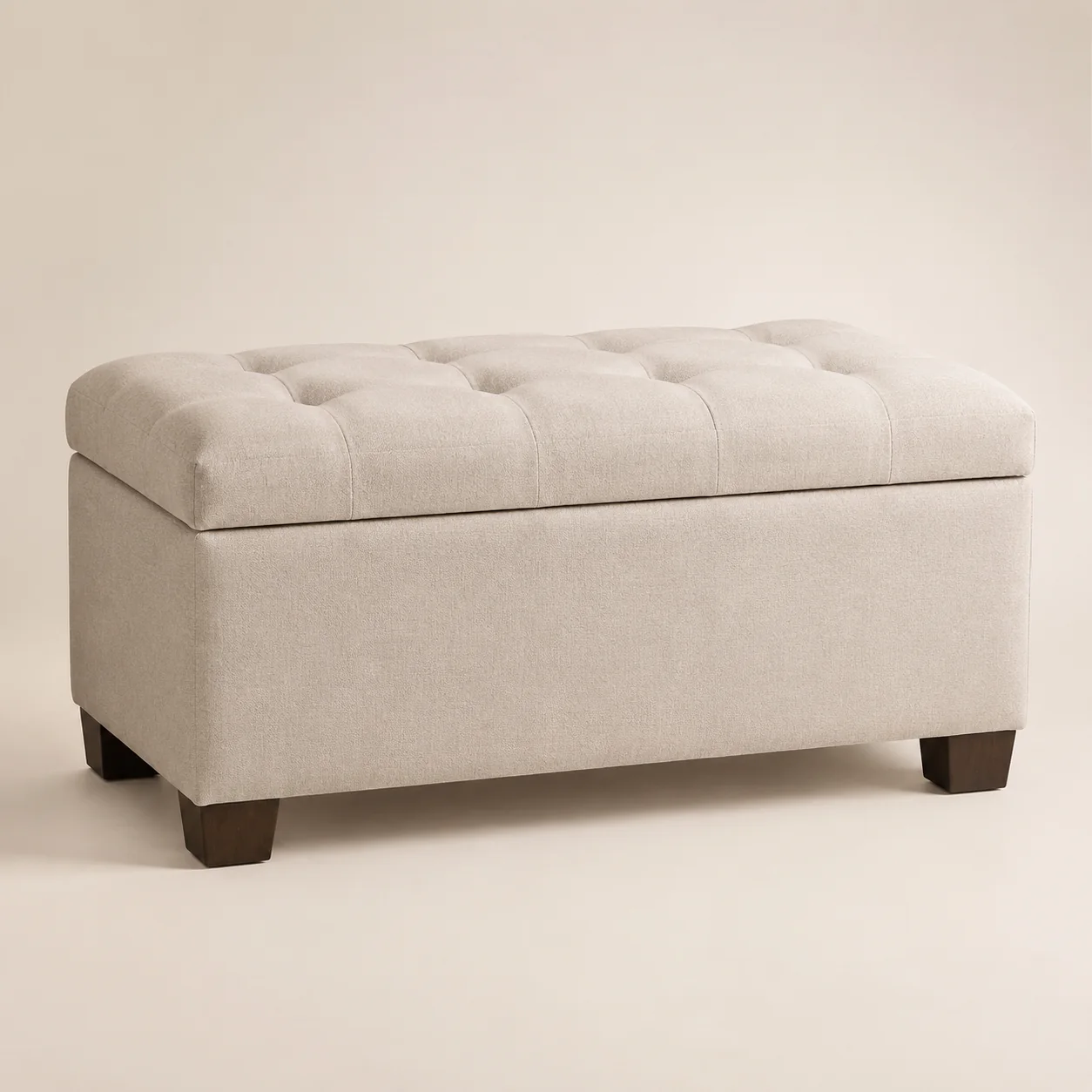 Upholstered Storage Ottoman