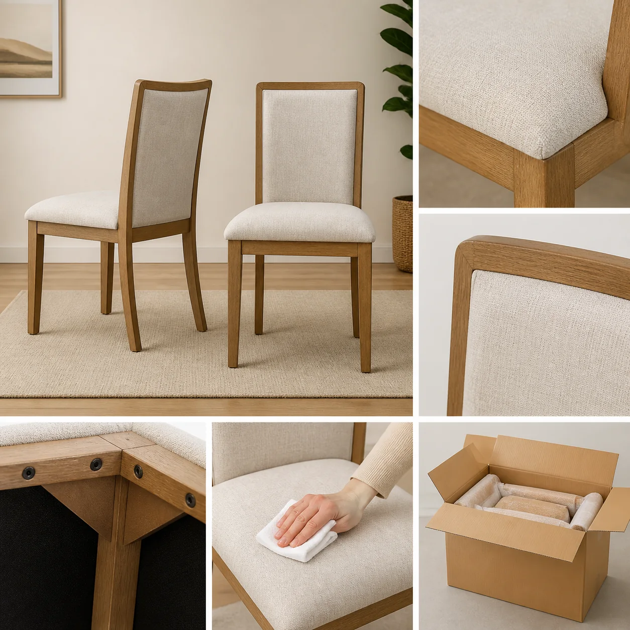 Dining Chair Set of Two - Image 4