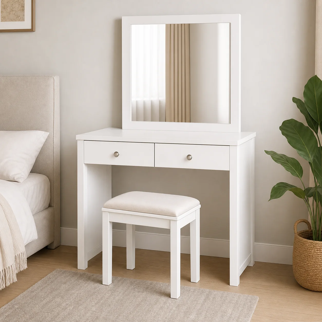 Bedroom Vanity Desk Set - Image 4